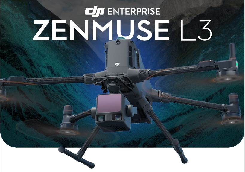 Cámara DJI Zenmuse L3 LiDAR
