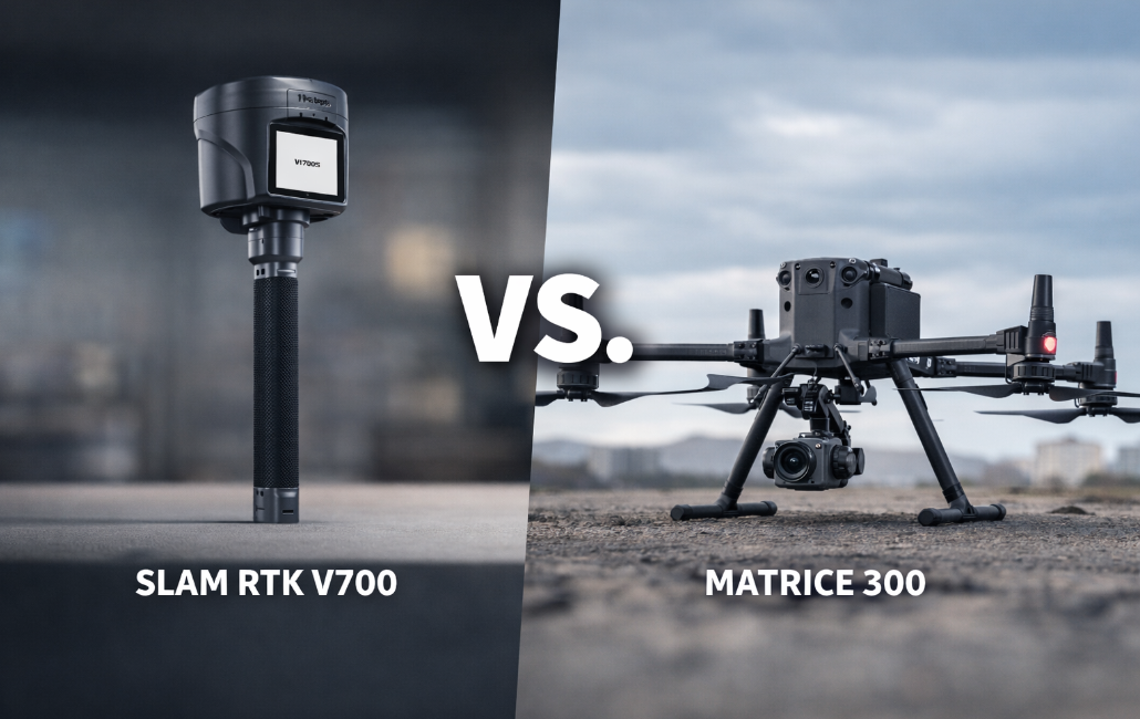 CASO DE ESTUDIO SLAM RTK V700s V/S MATRICE 300